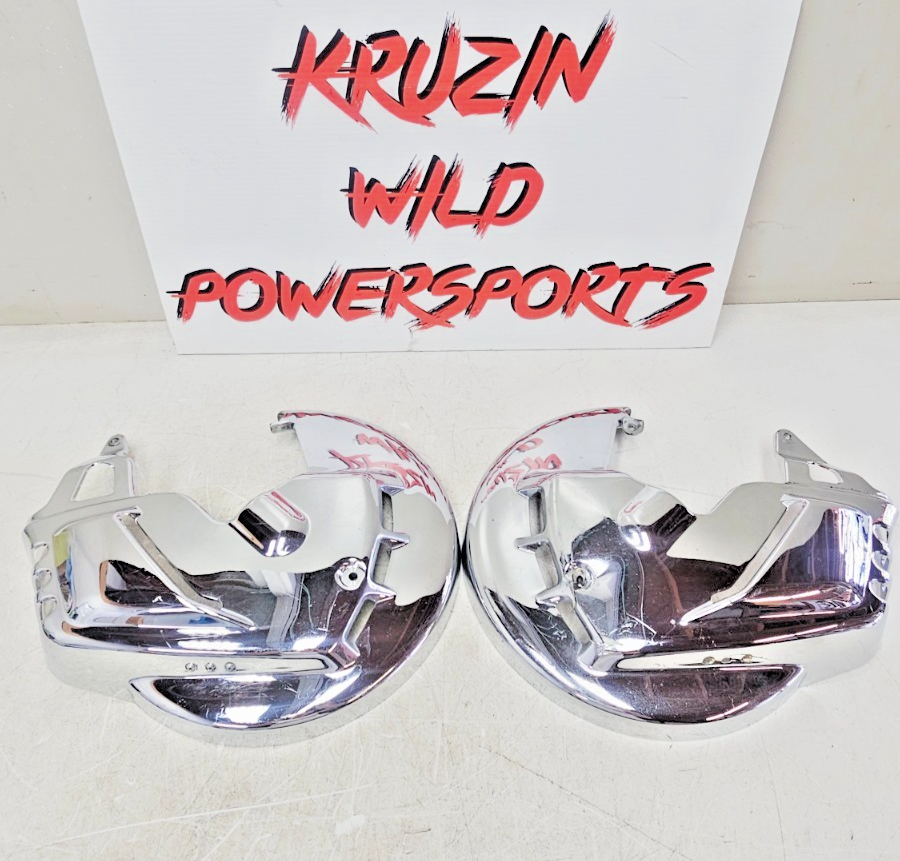 2001 Honda Goldwing GL1800 Left & Right Brake Disc Wheel Covers Guard
