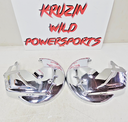2001 Honda Goldwing GL1800 Left & Right Brake Disc Wheel Covers Guard