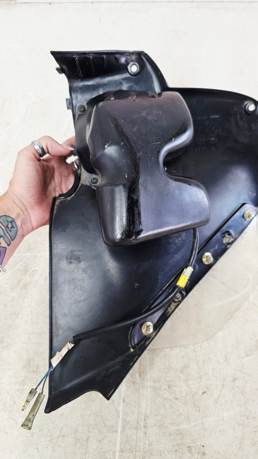 2000 HONDA VALKYRIE INTERSTATE Left Side Fairing Speaker Cover Cowl