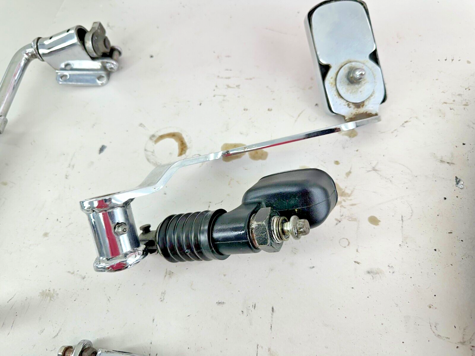 1999 HARLEY ELECTRA GLIDE Driver Floor Boards Shifter Brake Pedal + Master