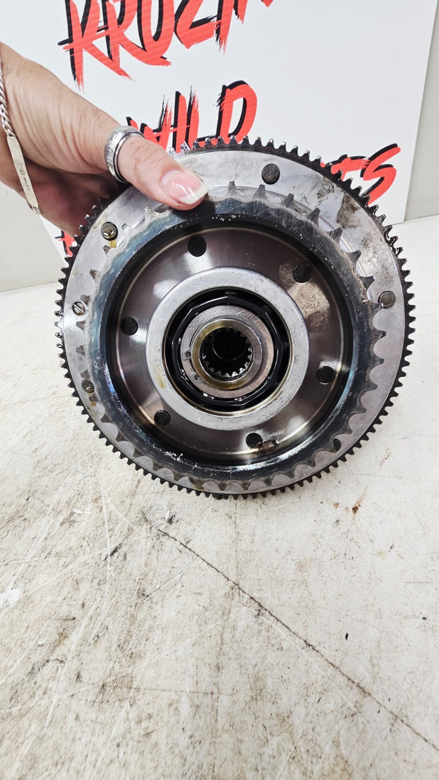 1996 HARLEY FLH ELECTRA GLIDE Primary Clutch Chain Compensator Jackshaft Gear