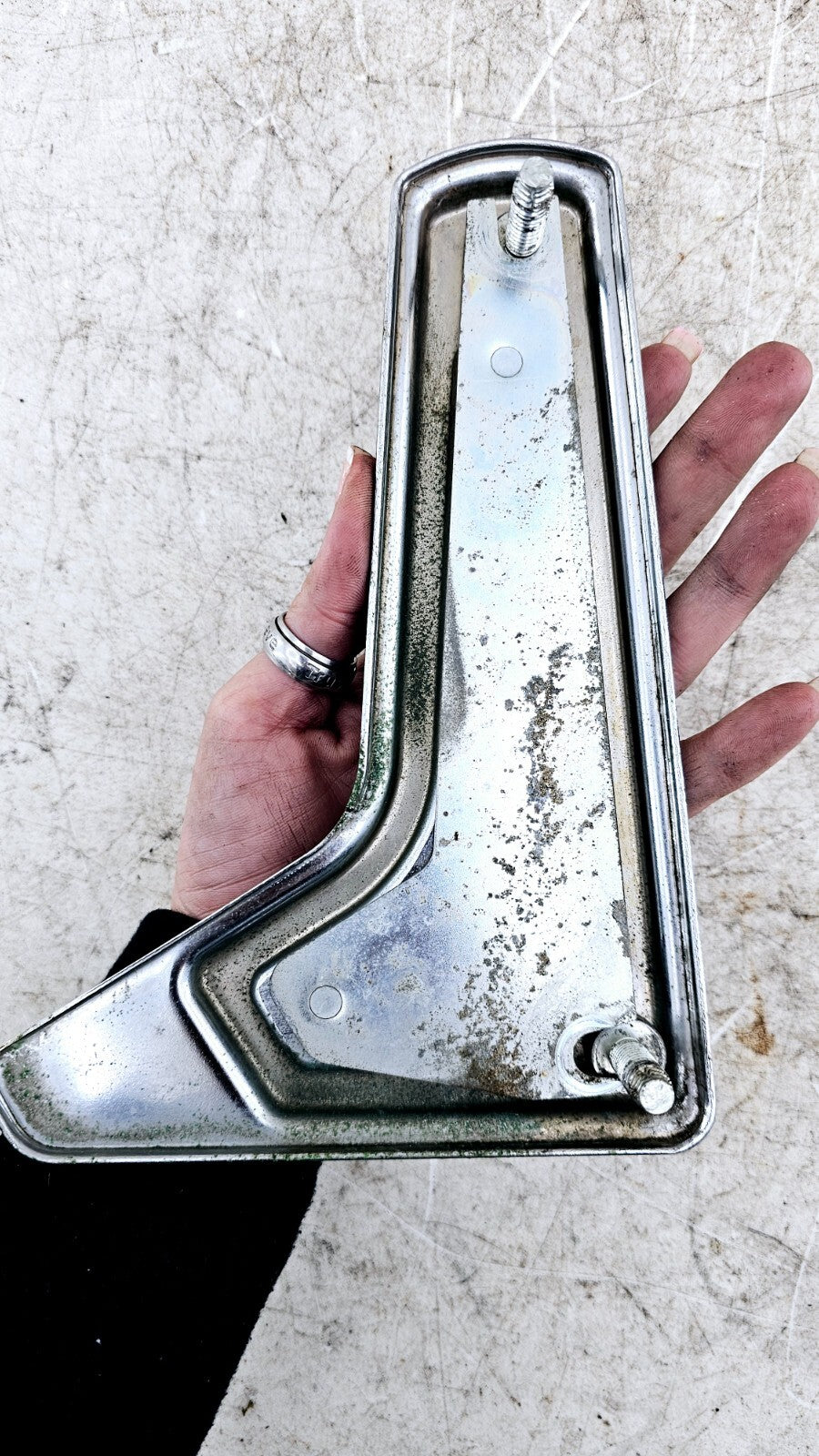 2002 HARLEY ELECTRA GLIDE Chrome Fog Highway Light Bar Cover