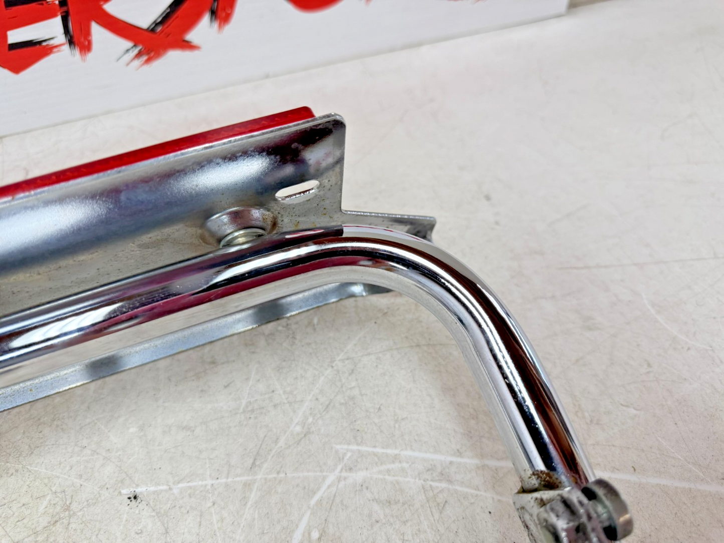 2003 HARLEY ELECTRA GLIDE License Plate Support Rail Bar Holder & Mount