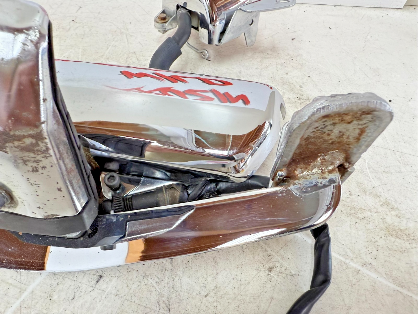 2001 HONDA VALKYRIE INTERSTATE OEM Rear Brake Master Cylinder Foot Brake