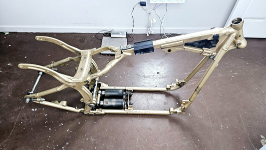 2003 HARLEY SOFTAIL DEUCE Frame Chassis Swingarm Shocks Straight