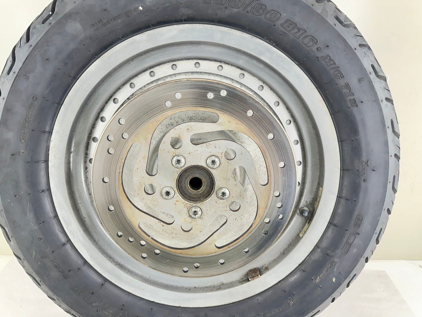 2001 HARLEY SOFTAIL Fatboy Solid Rear Wheel Rim