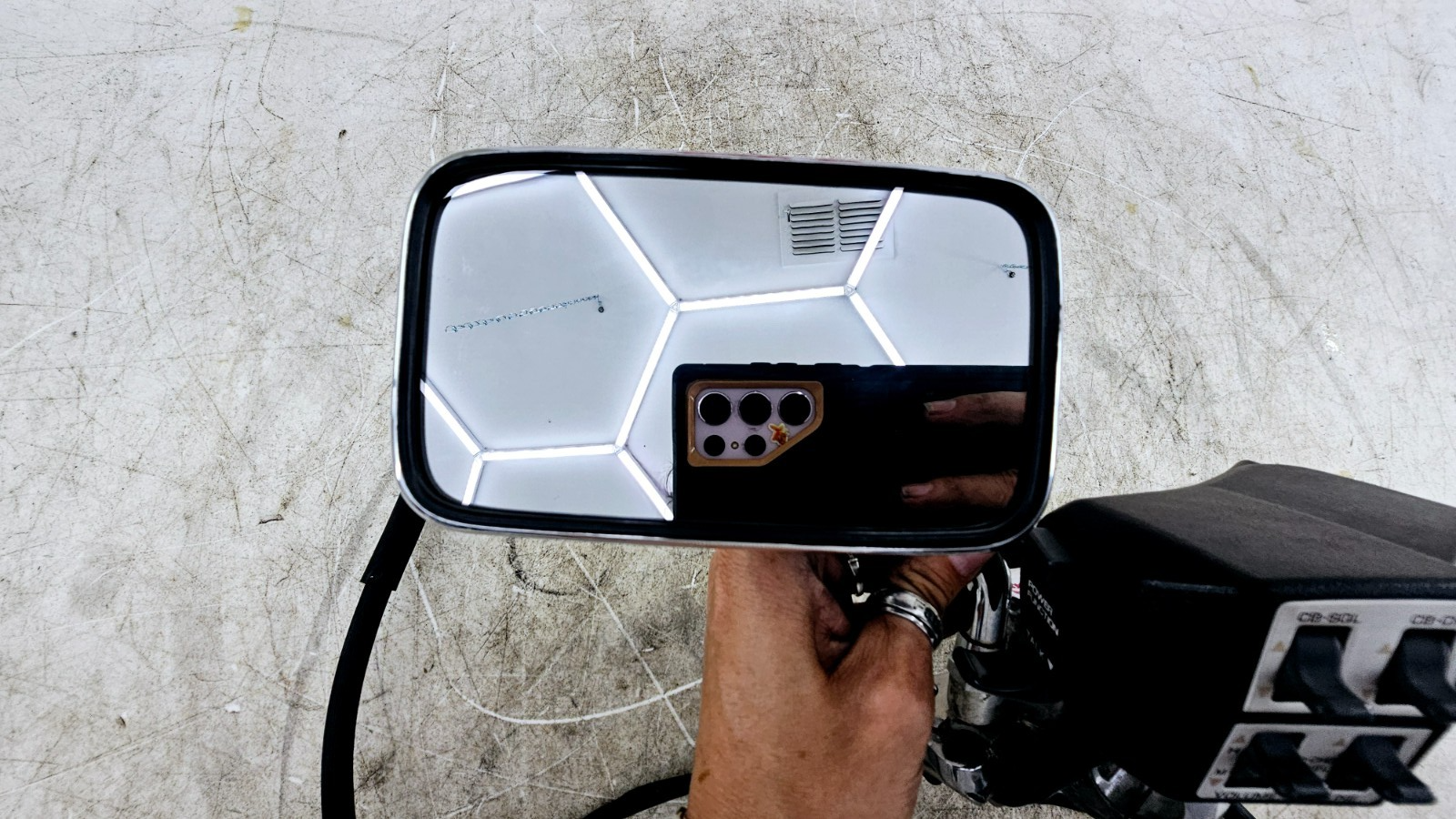 1999 HONDA VALKYRIE INTERSTATE Radio Control Switch + Clutch Lever + Side Mirror