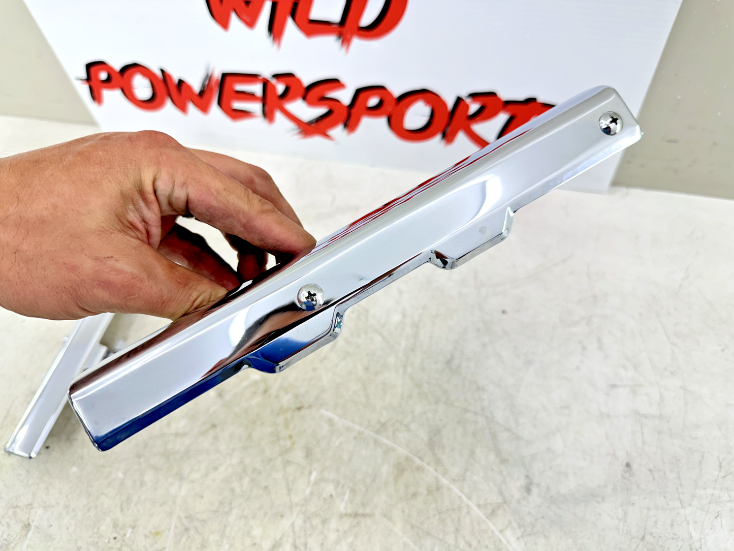1999 HONDA VALKYRIE INTERSTATE Chrome Carburetor Cover Guard