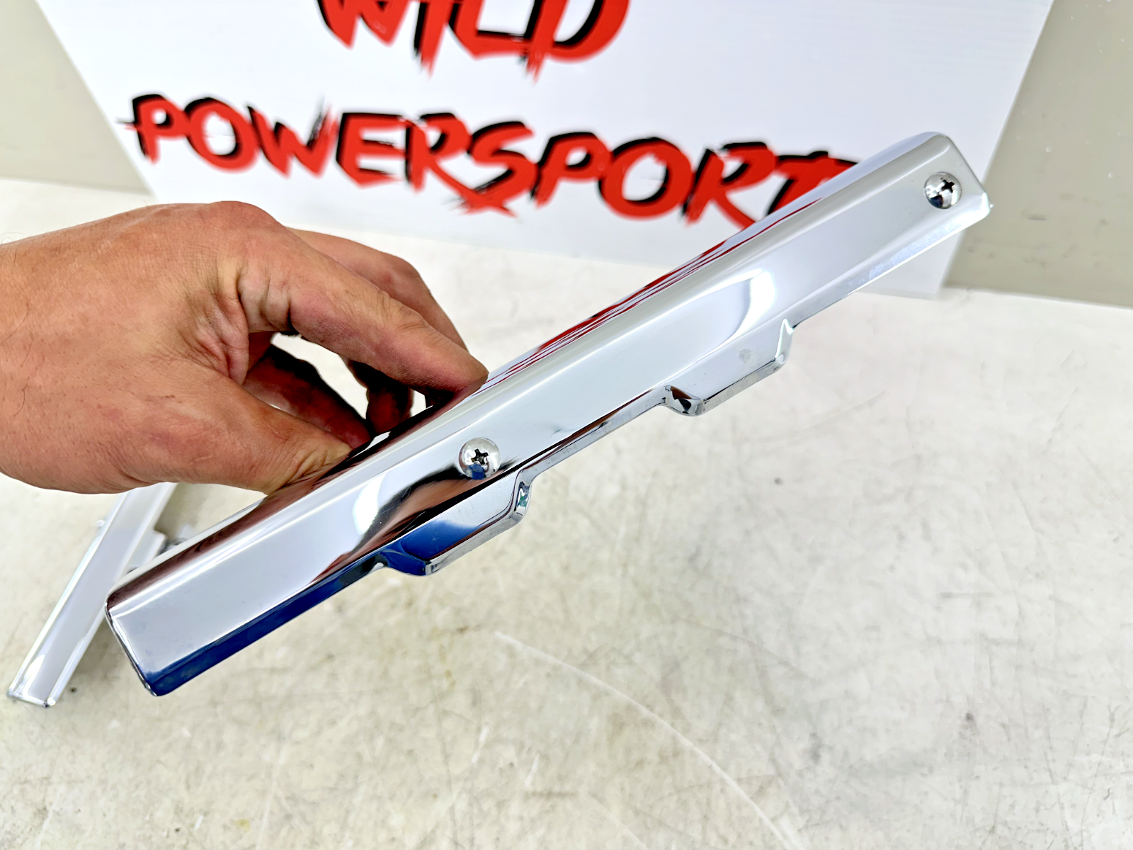 1999 HONDA VALKYRIE INTERSTATE Chrome Carburetor Cover Guard