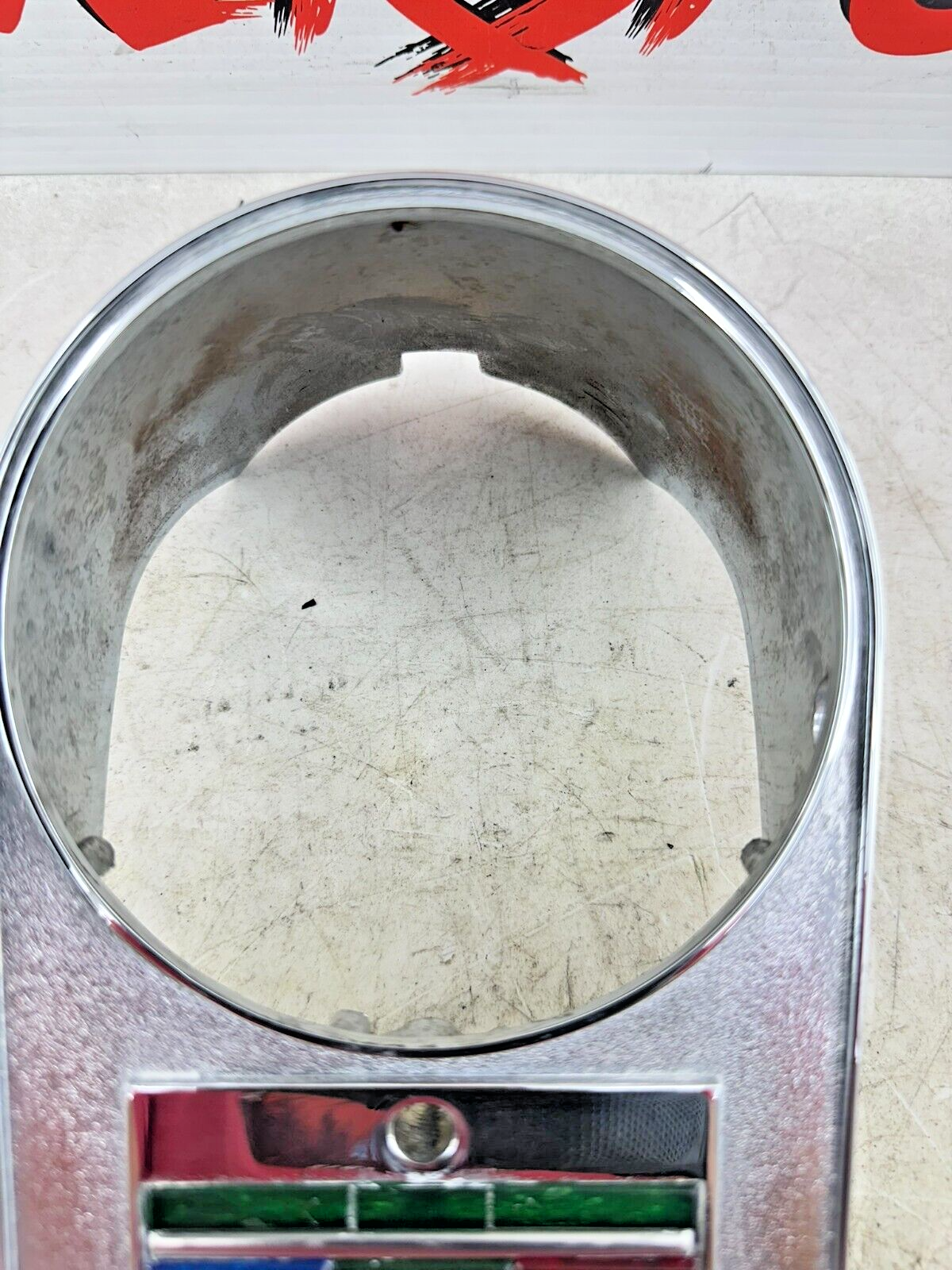 1995 HARLEY SOFTAIL OEM HD 95 Older Dash Chrome Speedometer Housing 71241-77