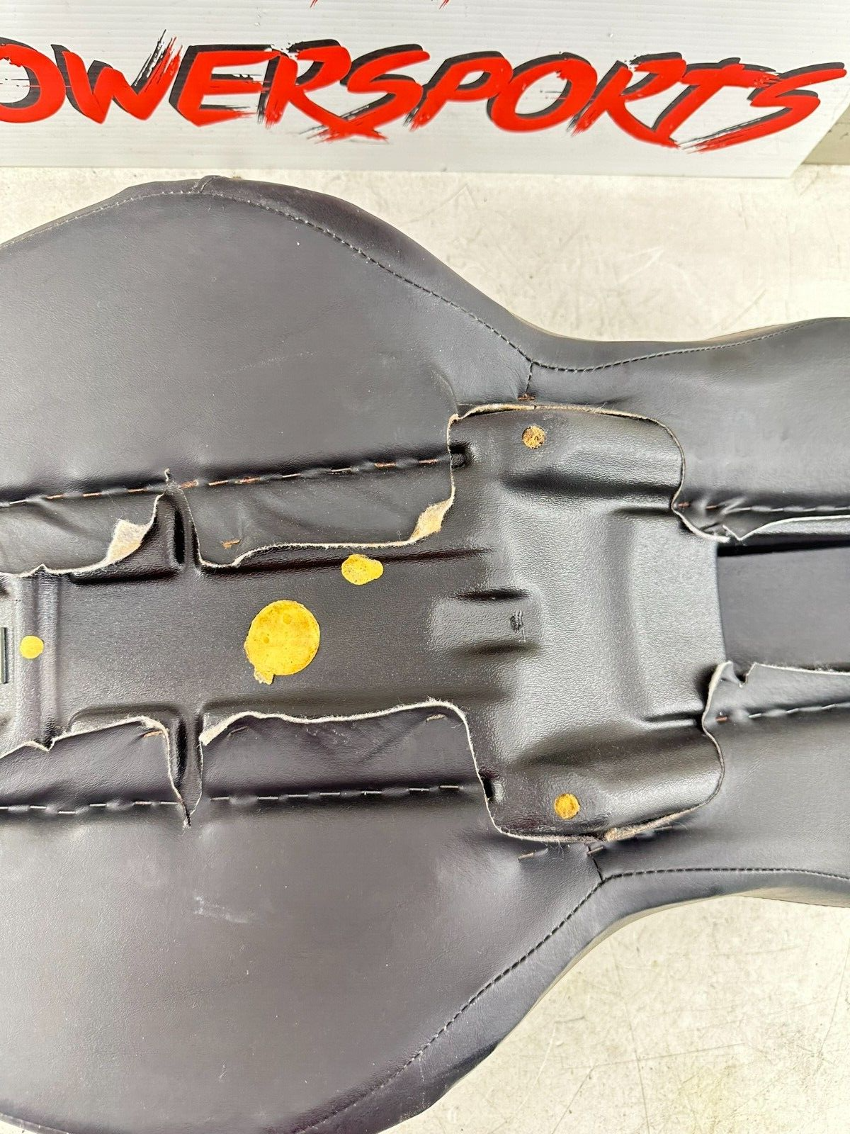 1999 HARLEY DYNA OEM HD Driver Passenger Seat Saddle Black NOS