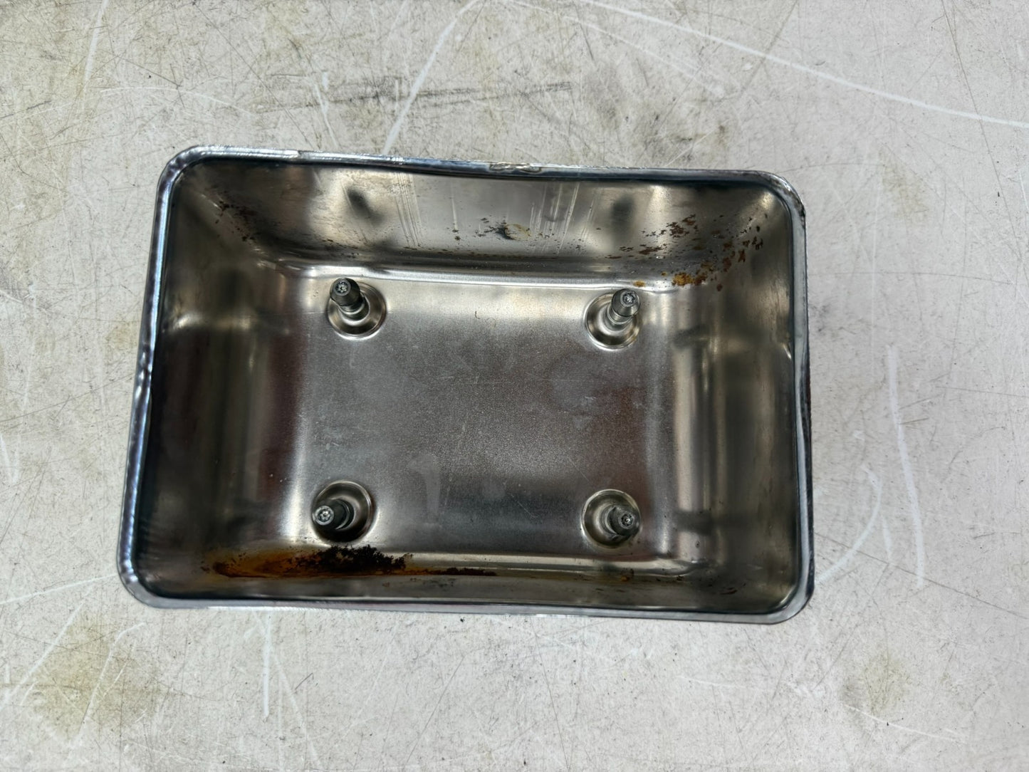 2003 HARLEY DYNA WIDE GLIDE Electrical Box Carrier & Chrome Cover
