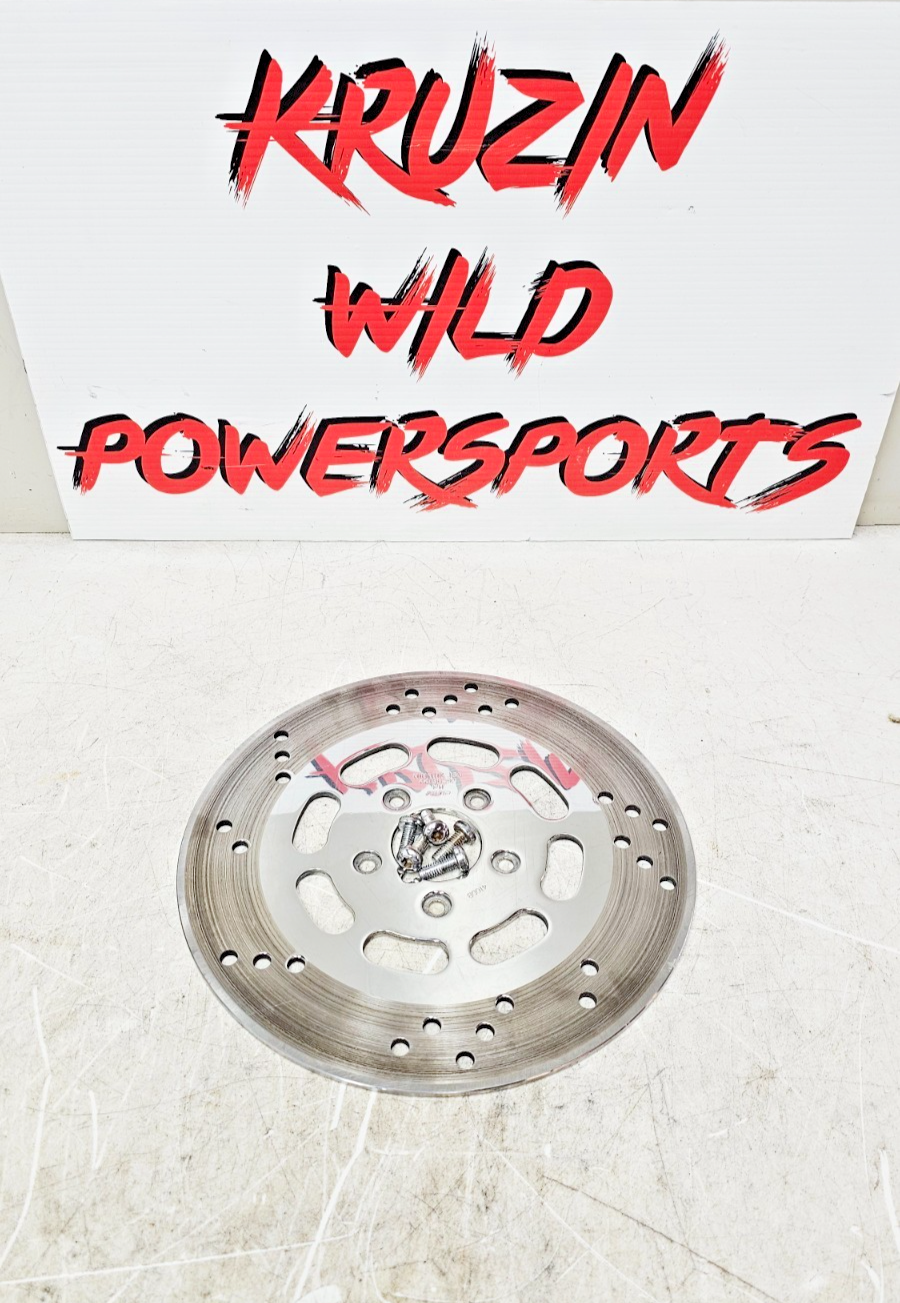 1997 HARLEY DYNA OEM Chrome Rear Brake Disc Rotor