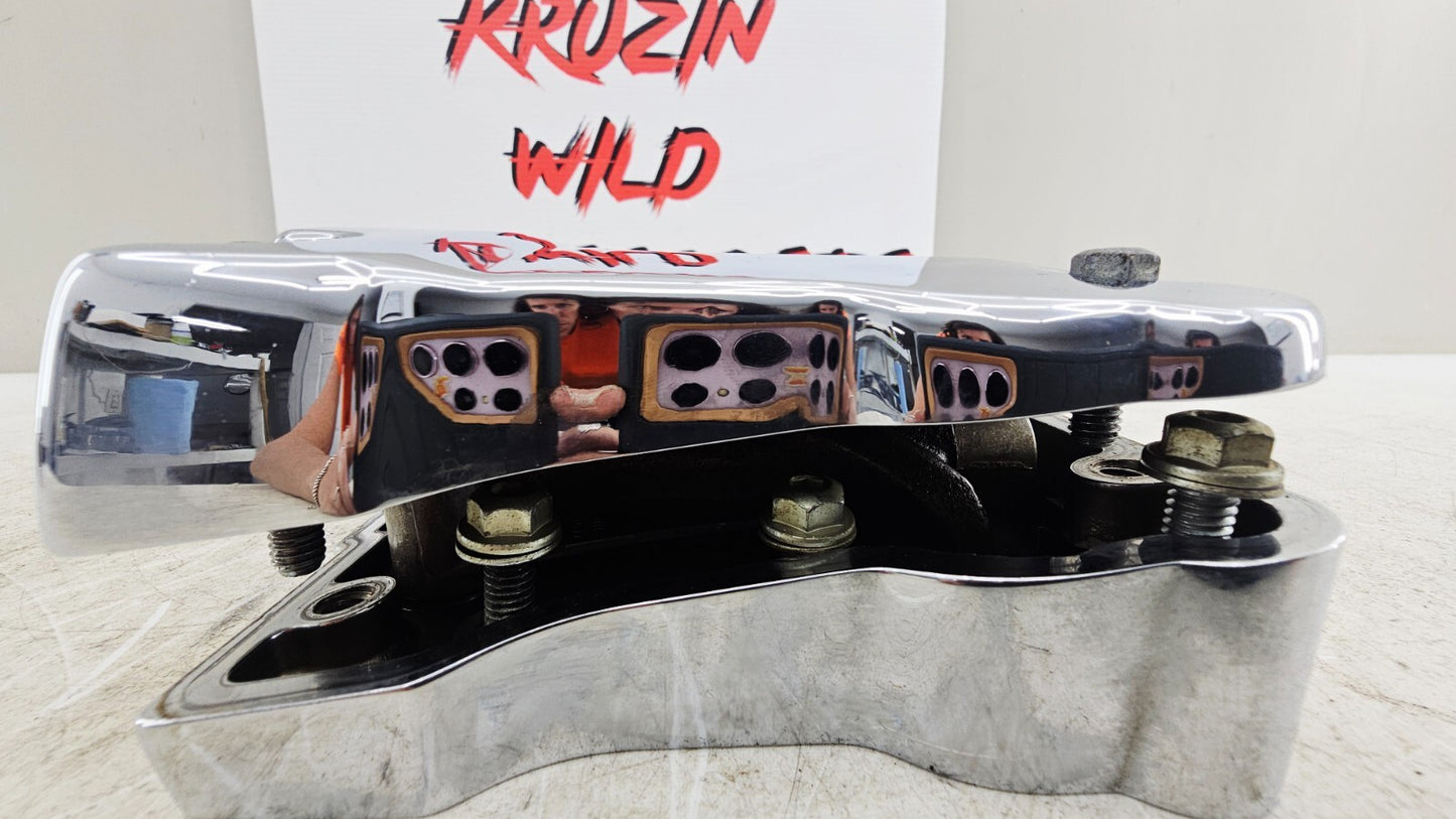 2000 HARLEY FLH ROADKING Chrome Cylinder Head Rocker Boxes 17593-99