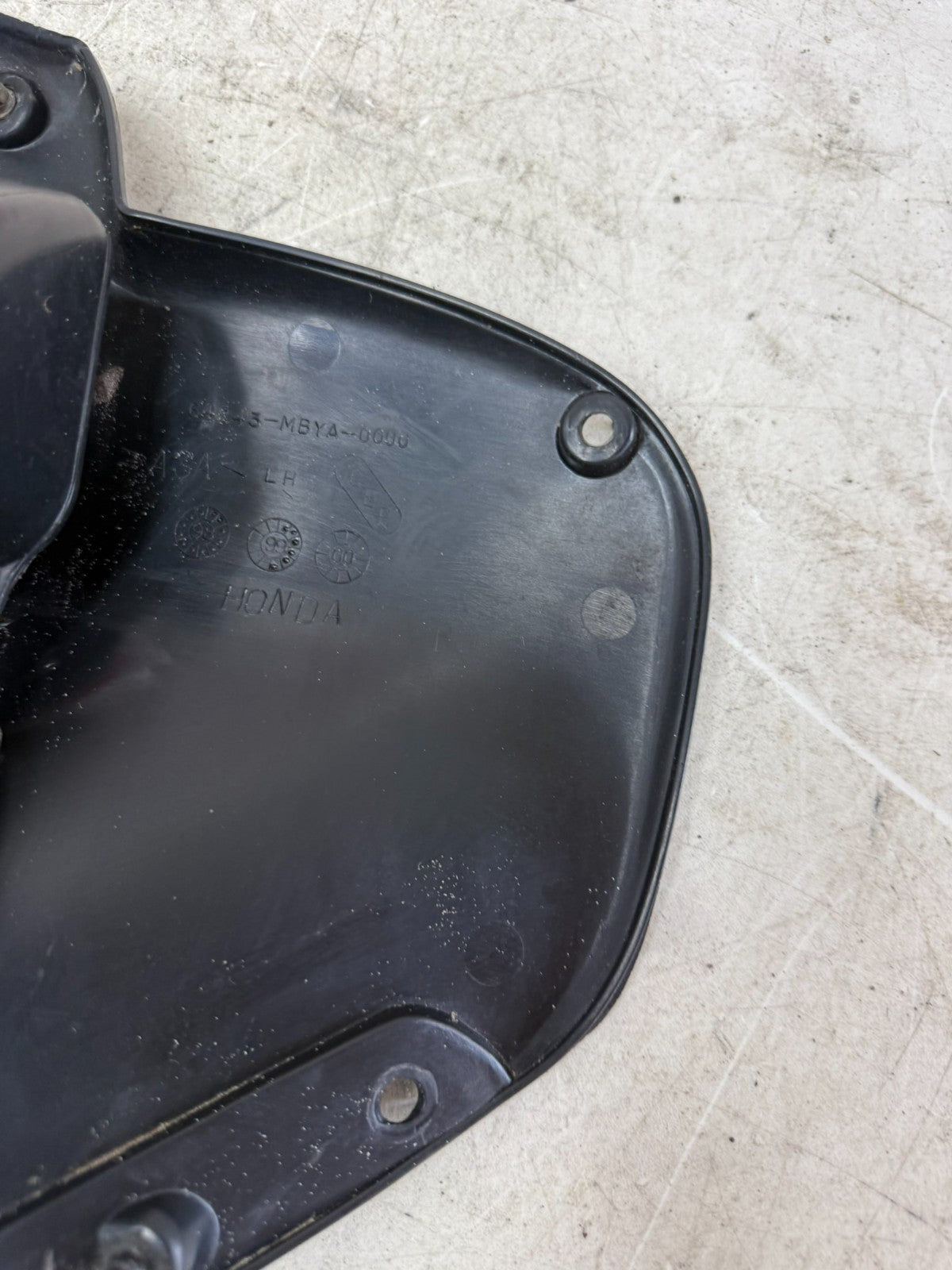 2001 HONDA VALKYRIE INTERSTATE Left Side Fairing Speaker Cover Cowl