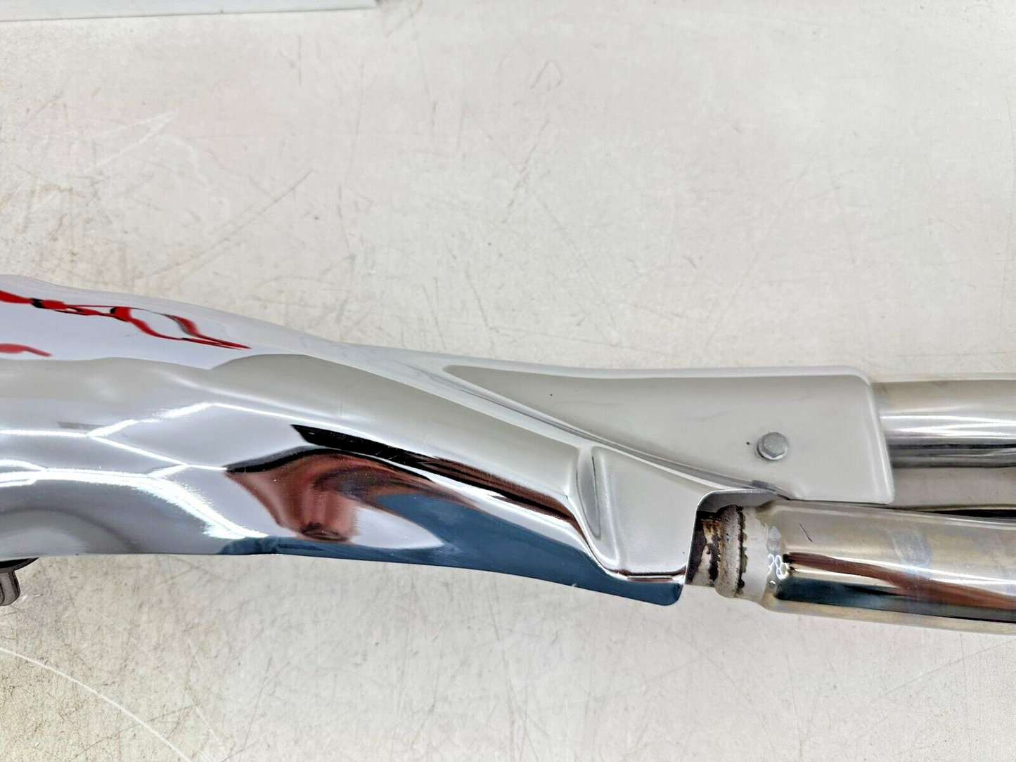 1999 HONDA VALKYRIE INTERSTATE Chrome Right Exhaust Header Pipe System Nice