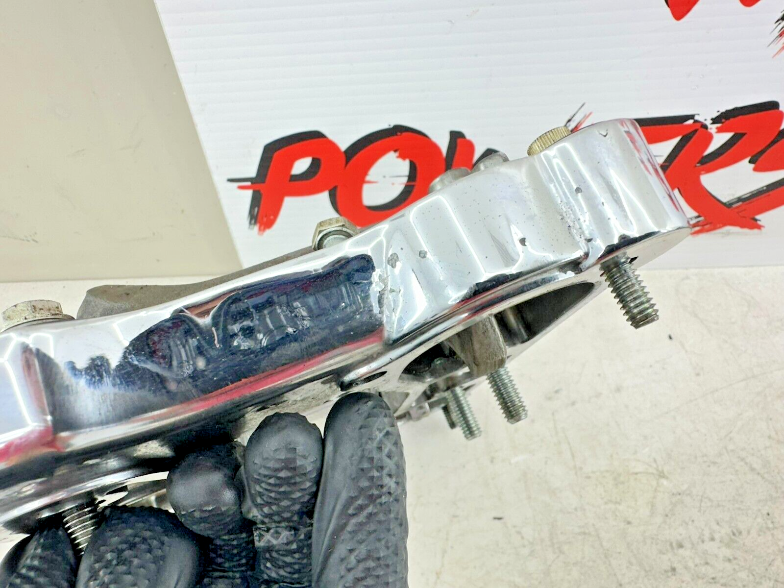 1995 HARLEY SOFTAIL Chrome 3 Piece Evo Rocker Box Valve Head Cover