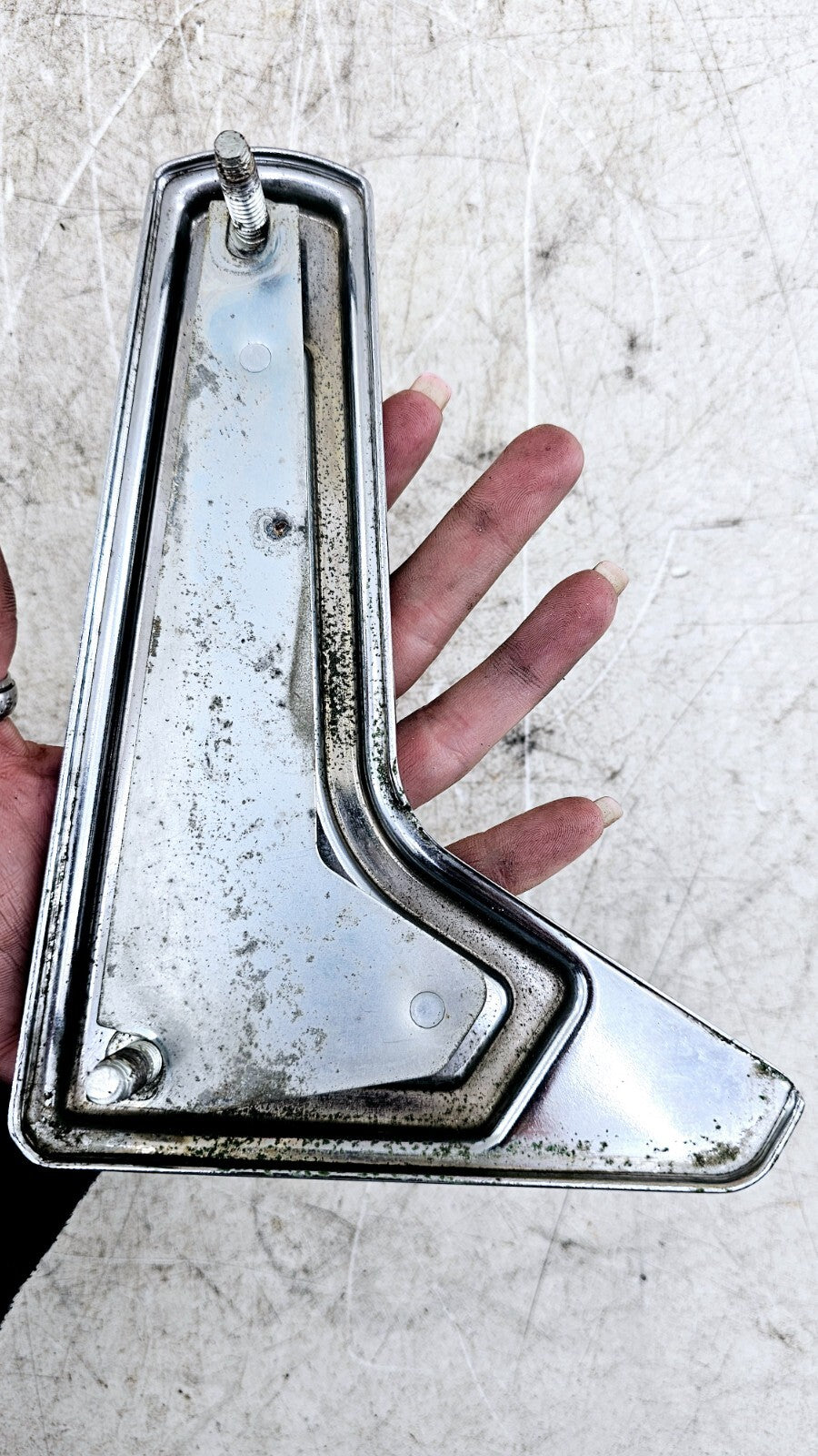 2002 HARLEY ELECTRA GLIDE Chrome Fog Highway Light Bar Cover