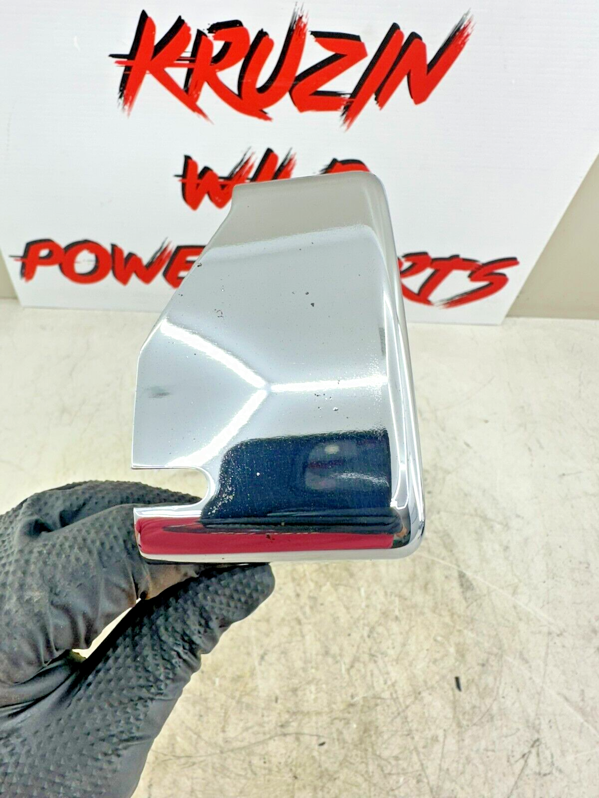 1995 HARLEY SOFTAIL Chrome Ignition Coil Cover Guard