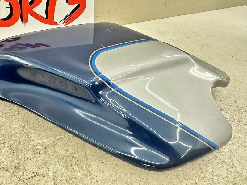 1999 HARLEY FLH ELECTRA GLIDE OEM HD Right Left Side Cover Cobalt Blue Diamond