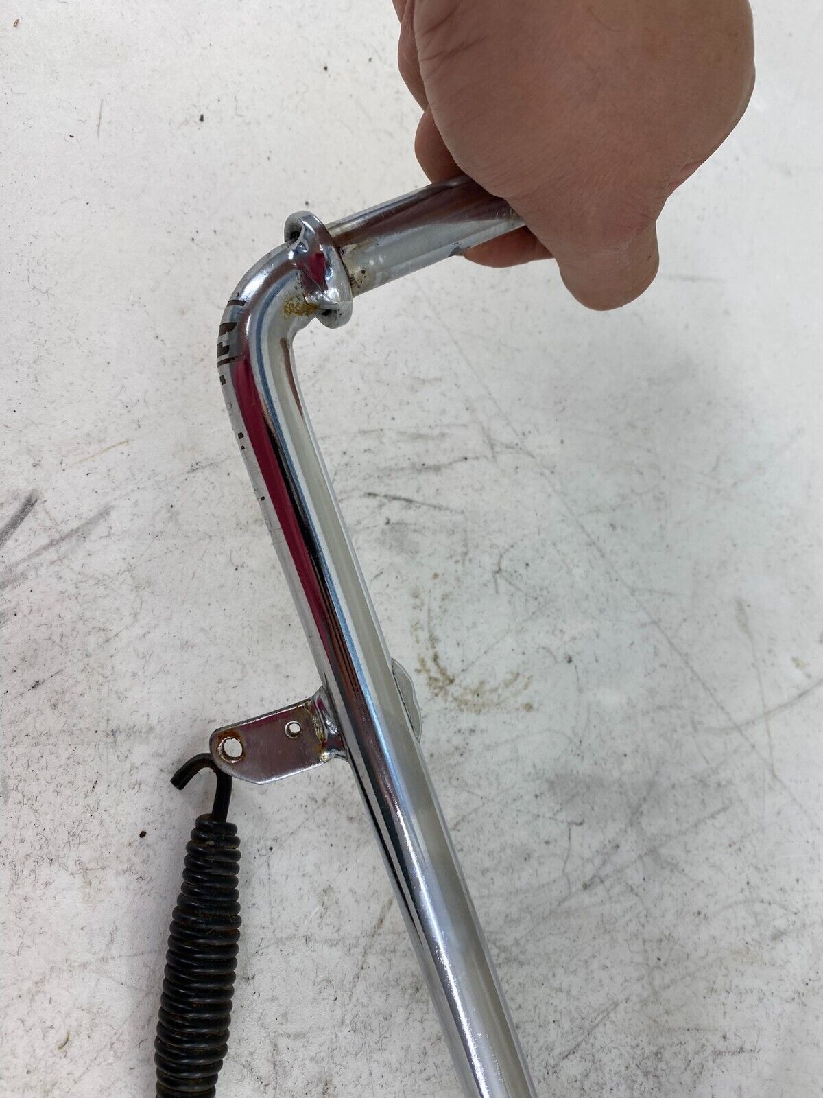2003 HARLEY DAVIDSON SOFTAIL Chrome Kickstand Side Jiffy Stand