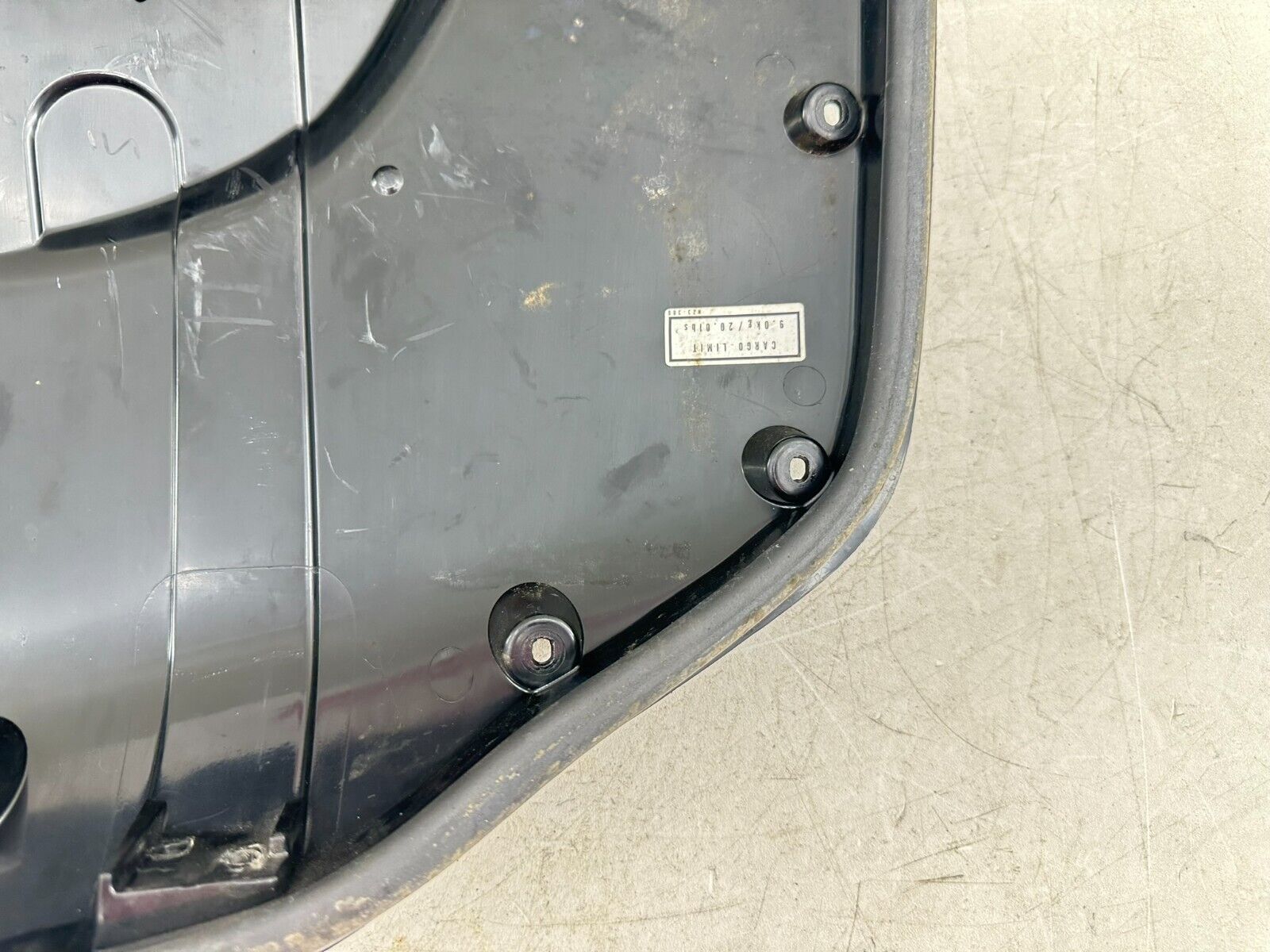 2004 Honda Goldwing GL1800 Inner Trunk Lid Filler Panel Case
