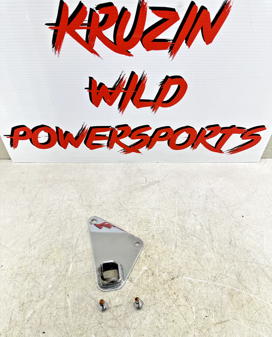 1999 HONDA VALKYRIE INTERSTATE Chrome Driver Left Side Foot Peg mount frame