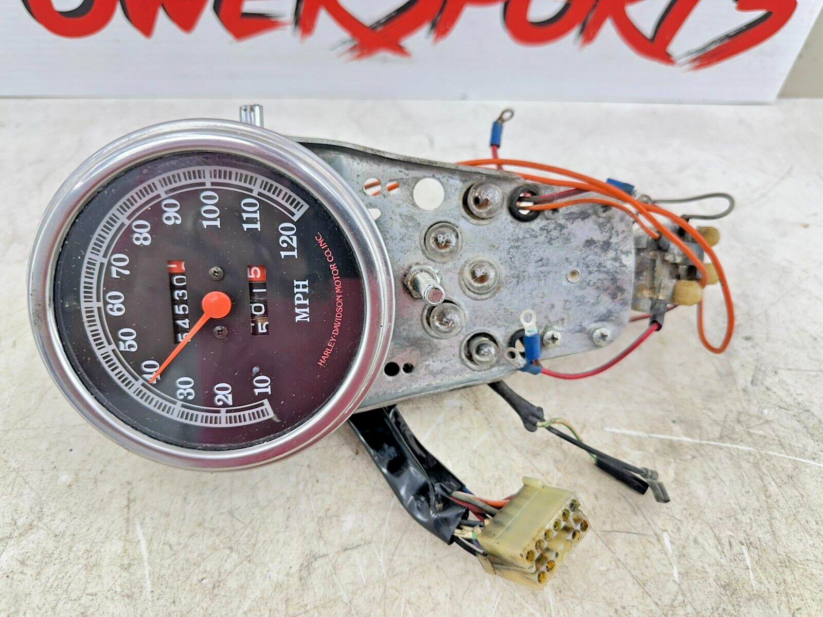 1995 HARLEY SOFTAIL 95 Older Speedometer Speedo