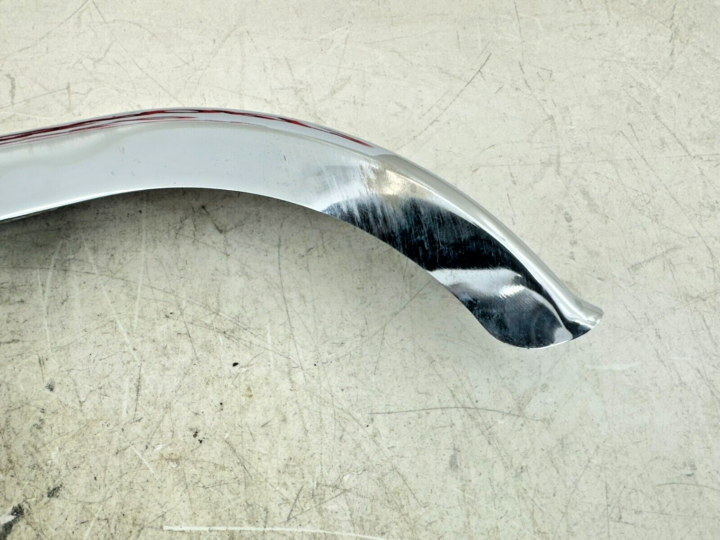 2001 HARLEY DAVIDSON SOFTAIL Chrome Upper Black Lower Belt Guard