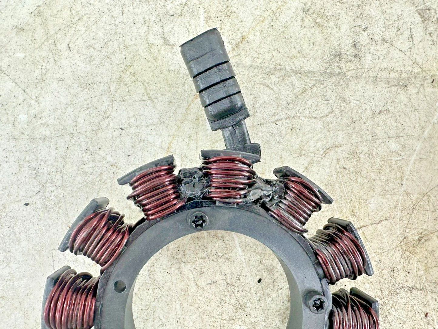 1997 HARLEY DYNA Magneto + Stator 7K Miles OEM HD
