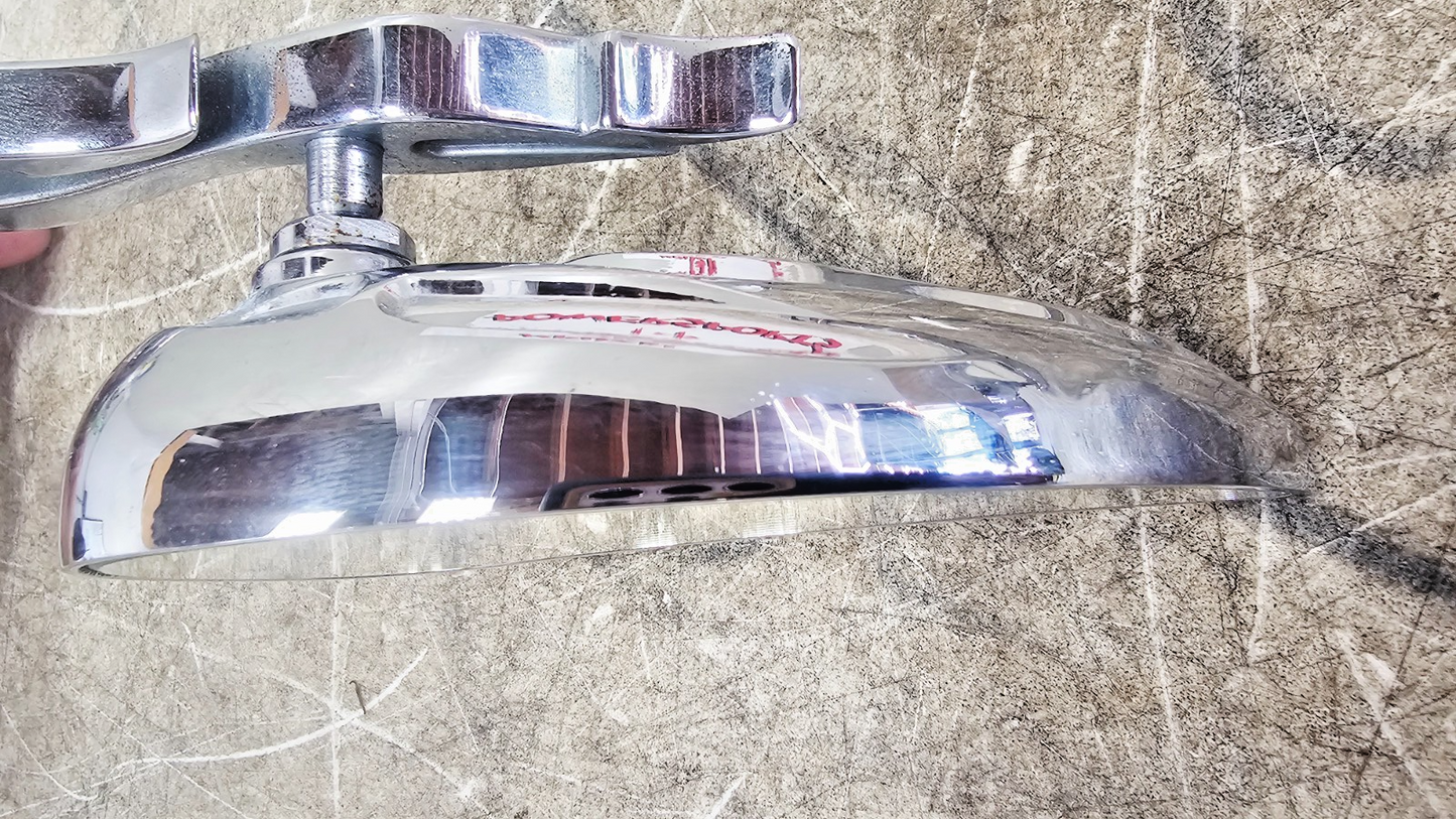 2003 HARLEY SOFTAIL DEUCE Chrome Teardrop Rearview Side Mirrors