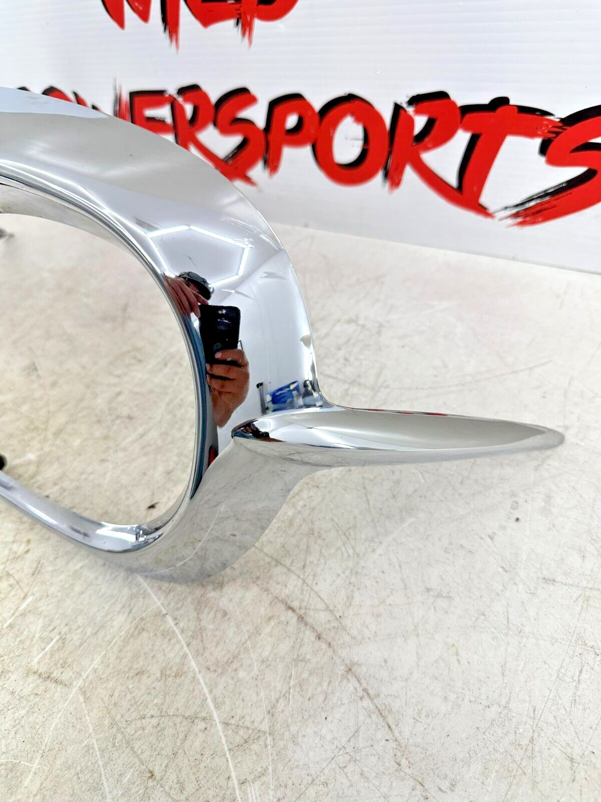 1999 HONDA VALKYRIE INTERSTATE Chrome Headlight Trim Garnish Surround