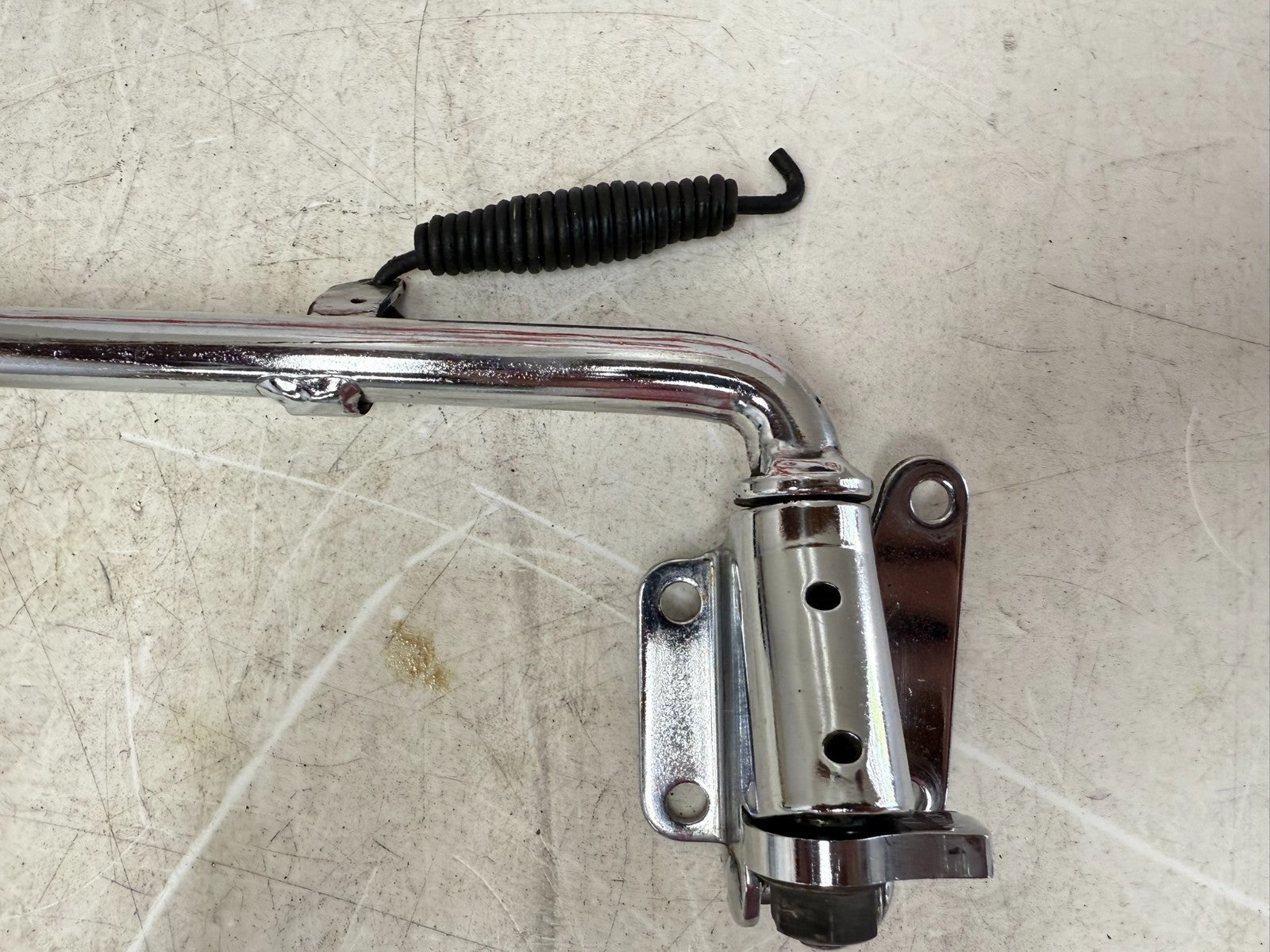 2003 HARLEY ELECTRA GLIDE OEM Left Side Jiffy Kick Stand Chrome