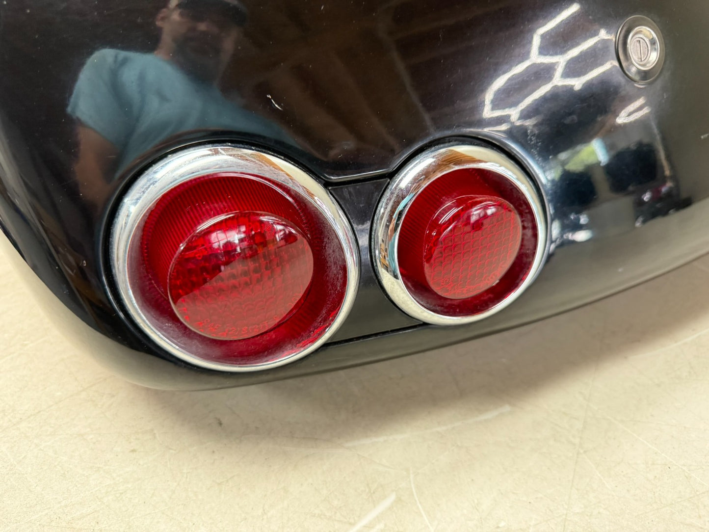 2001 HONDA VALKYRIE INTERSTATE Trunk Luggage Speaker Lid Storage Box W/ key