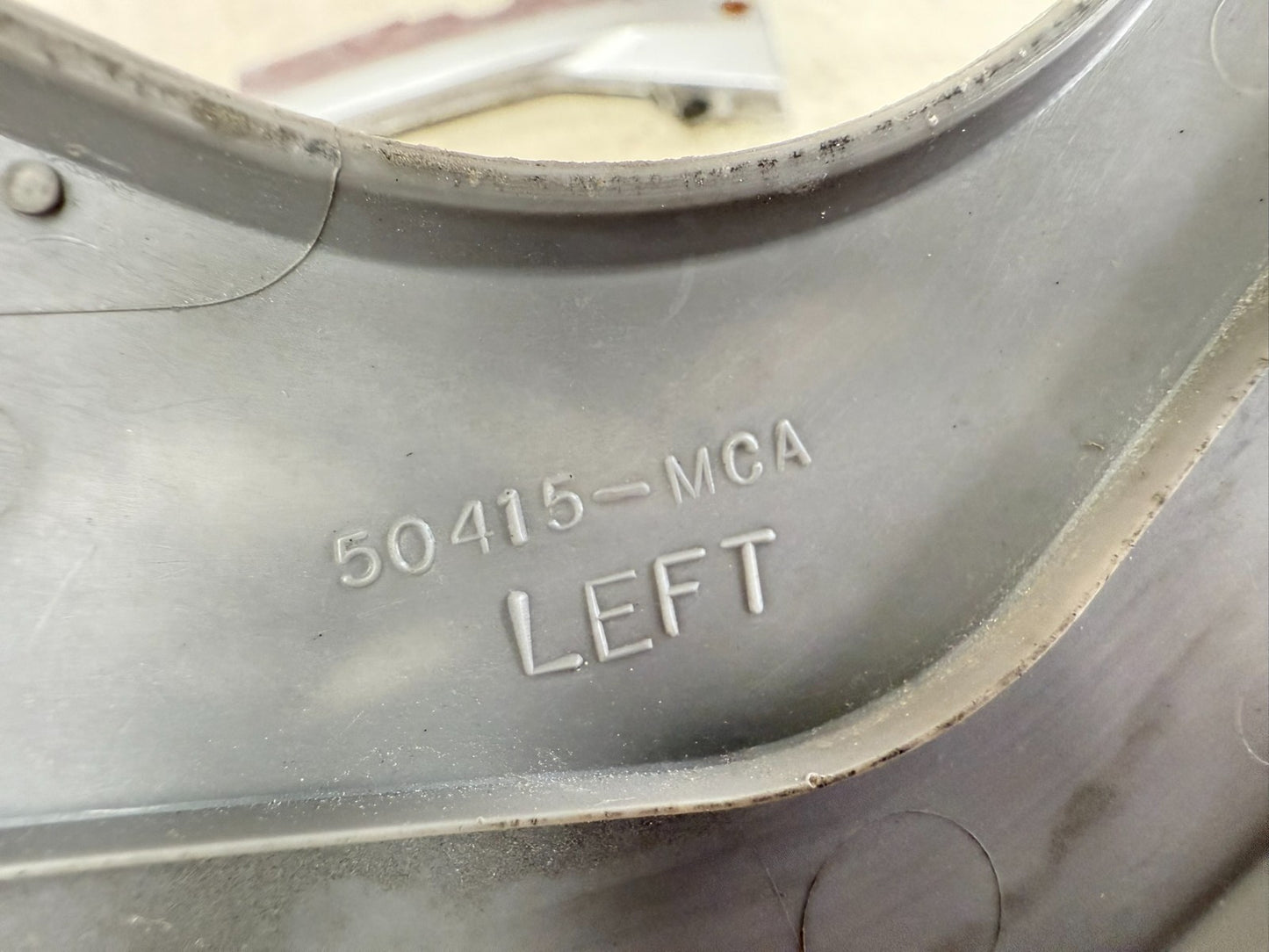 2002 Honda Goldwing GL1800 Frame Side Cover Panel Fairing Swing Arm Bolt Caps