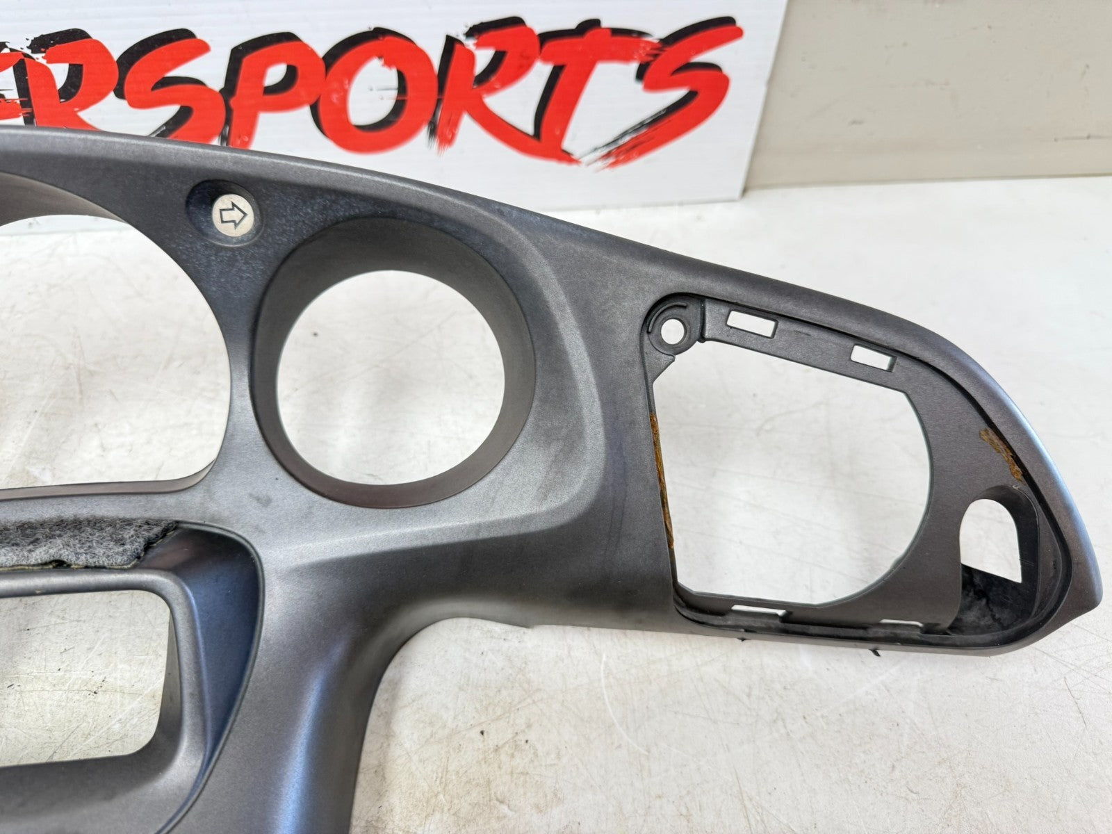 2002 Honda Goldwing GL1800 Inner Dash Center Cover Panel Fairing Dashboard