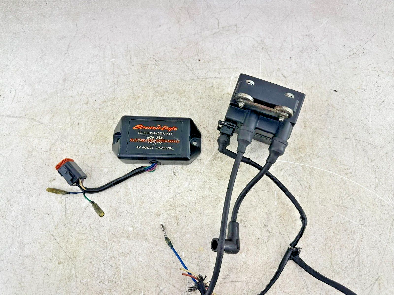 1999 HARLEY SOFTAIL OEM HD ECM ECU CDI + Ignition Coil