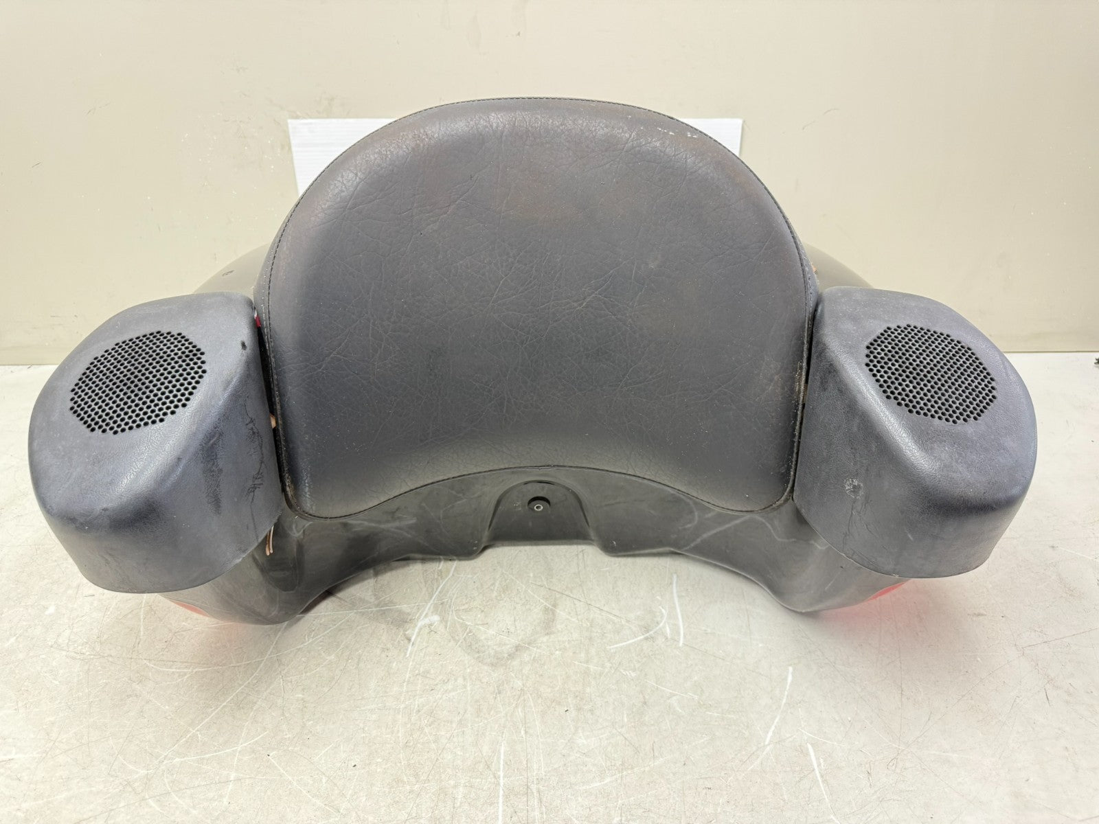 2001 HONDA VALKYRIE INTERSTATE Trunk Luggage Speaker Lid Storage Box W/ key