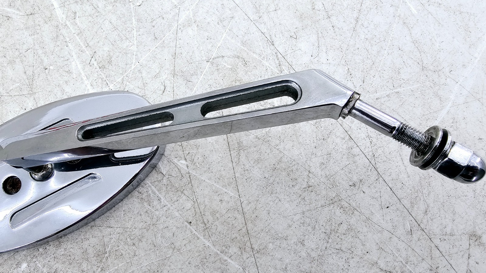 1988 HARLEY SOFTAIL Chrome Right Side Mirror