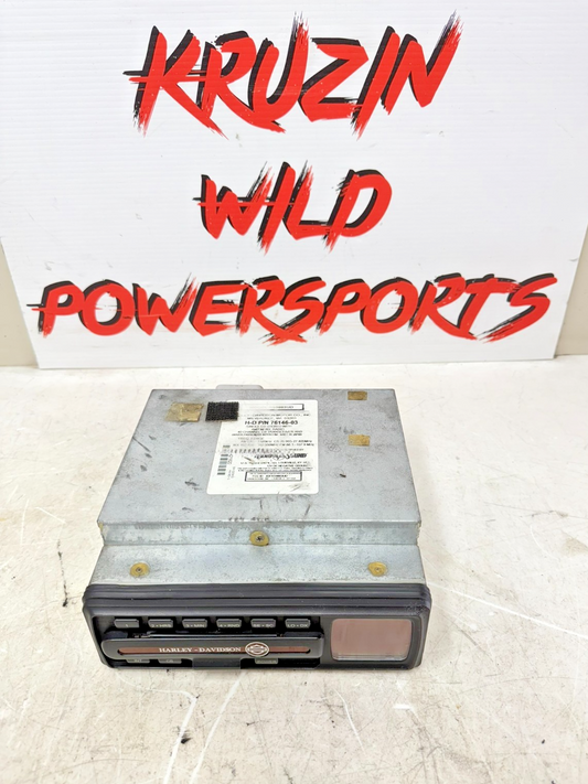 2003 HARLEY ELECTRA GLIDE CD-RADIO Head Unit 76146-03