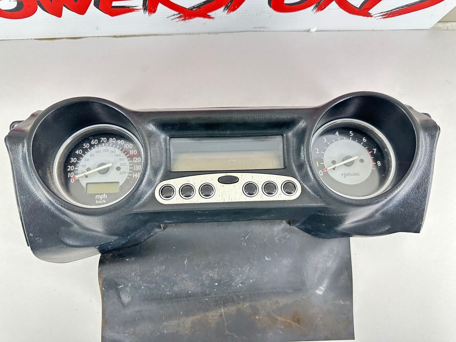 1998 HONDA VALKYRIE INTERSTATE Gauge Cluster Speedometer Tach + Cover