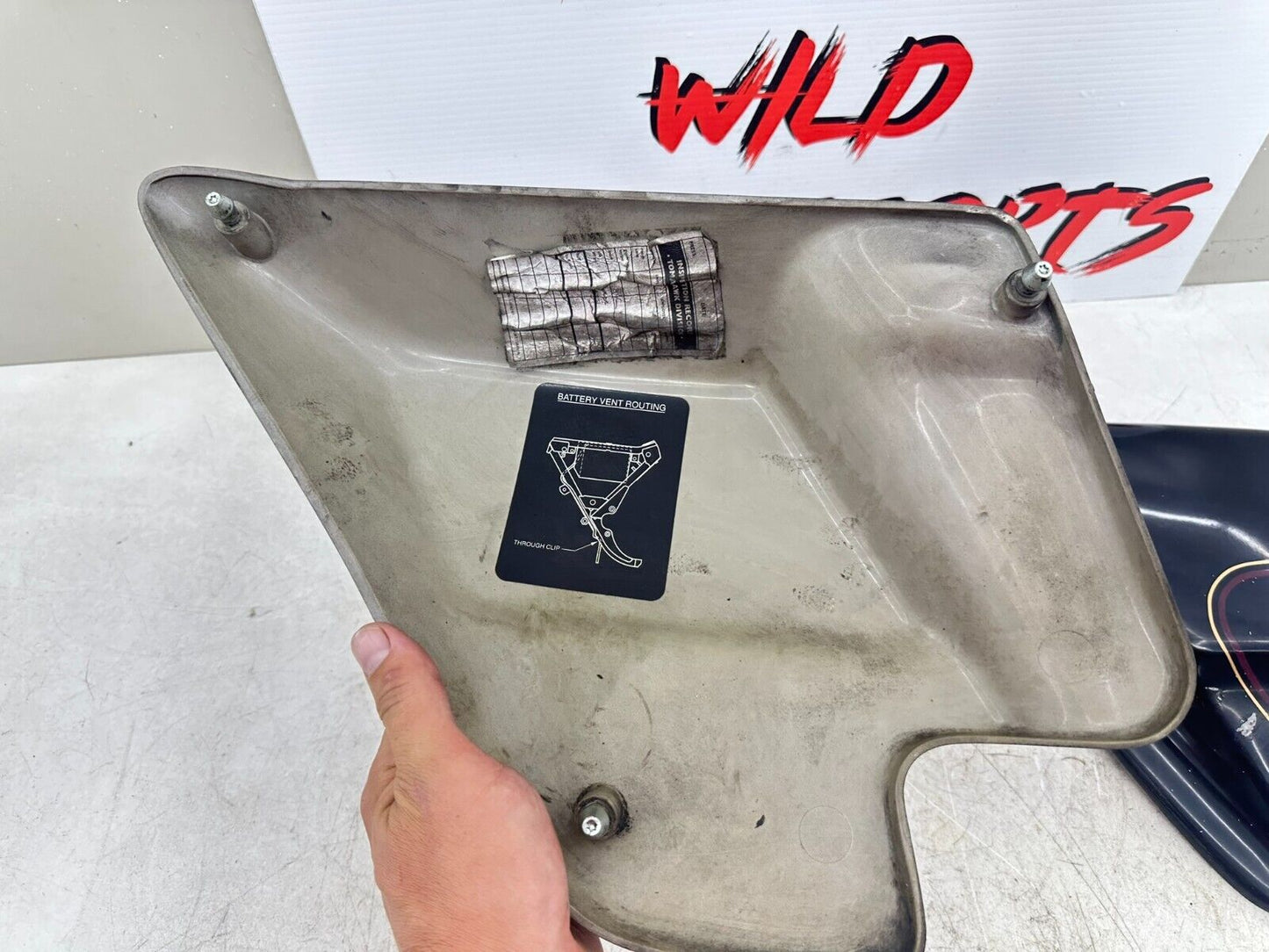 1999 HARLEY FLH ELECTRA GLIDE OEM HD Right Left Sidr Cover Fiaring