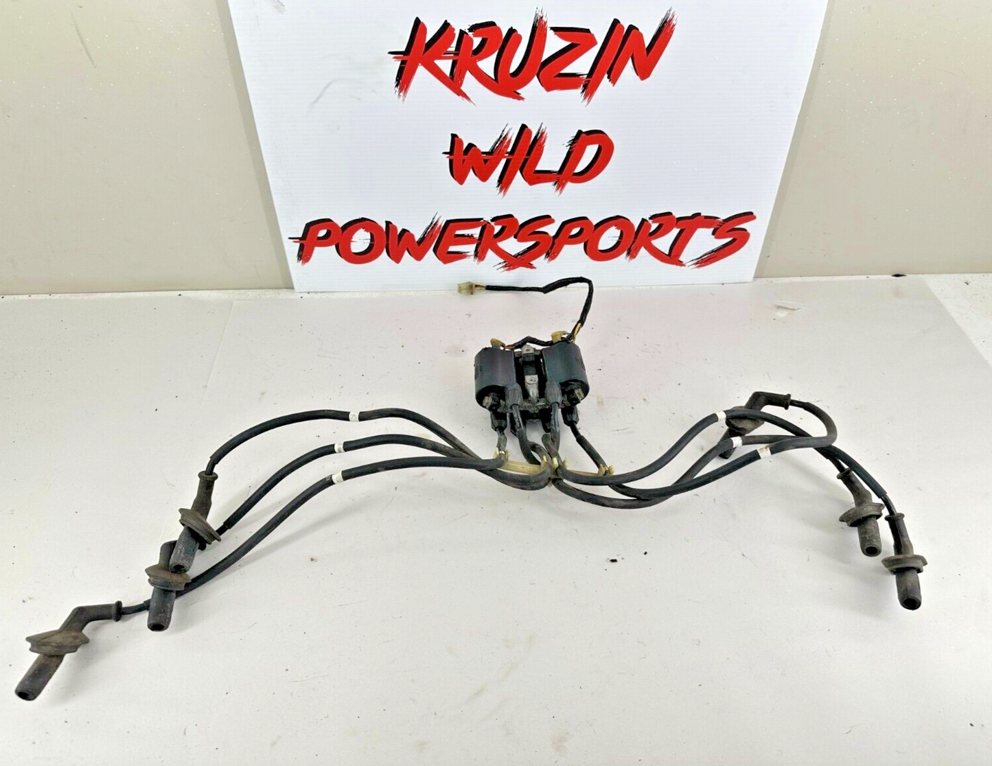 88-00 HONDA GOLDWING GL1500 Ignition Coils + Plug Wires