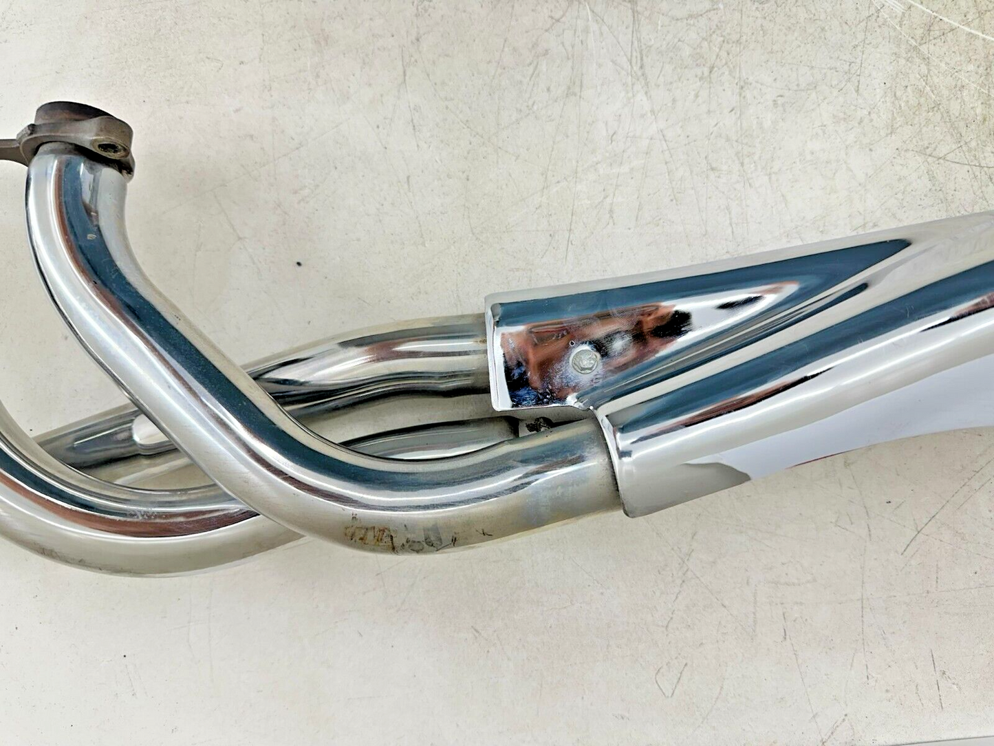 1999 HONDA VALKYRIE INTERSTATE Chrome Left Exhaust Header Pipe System Nice