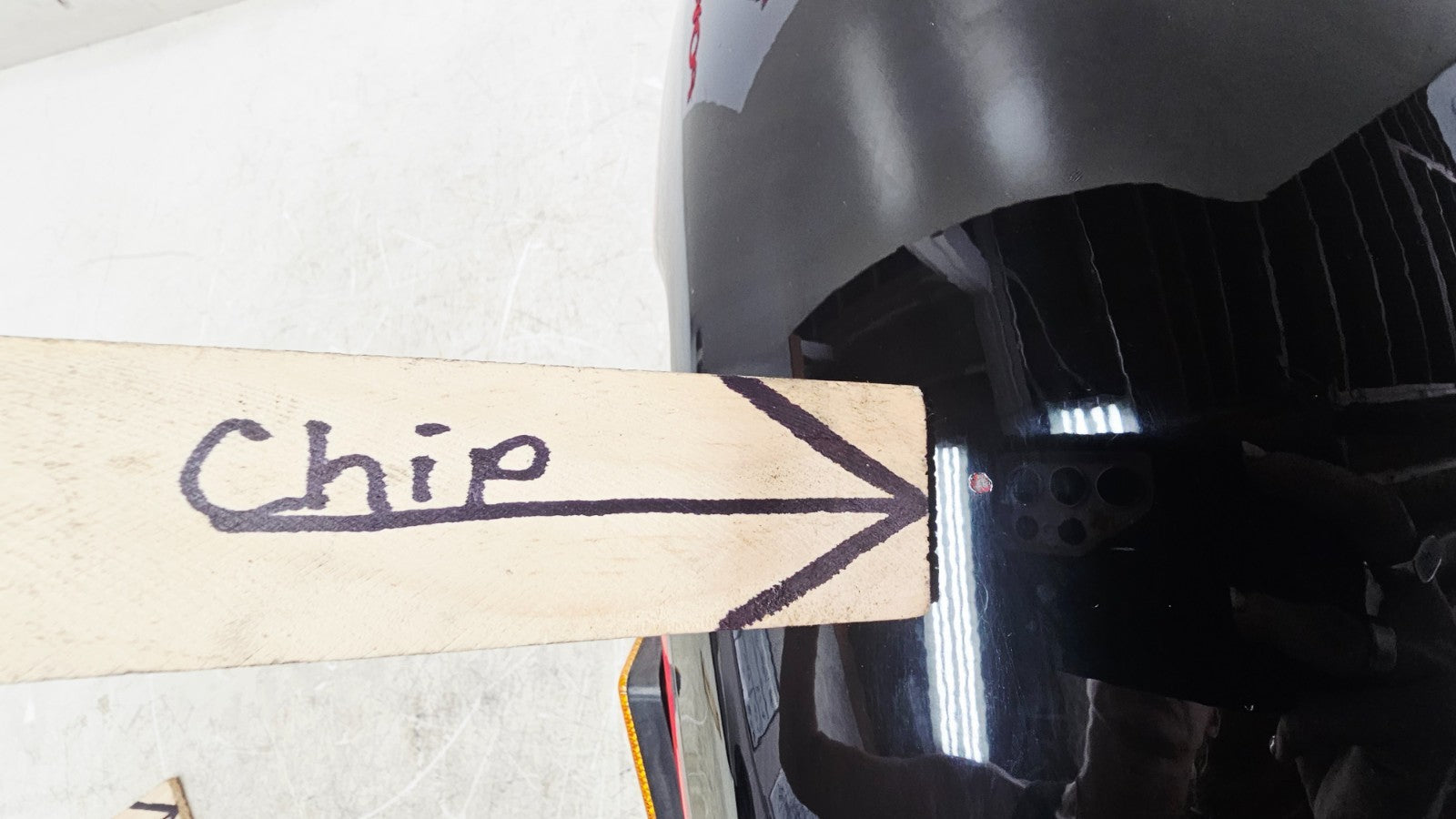 1999 HONDA VALKYRIE INTERSTATE Front Fender w/ Chrome Trim Tip OEM