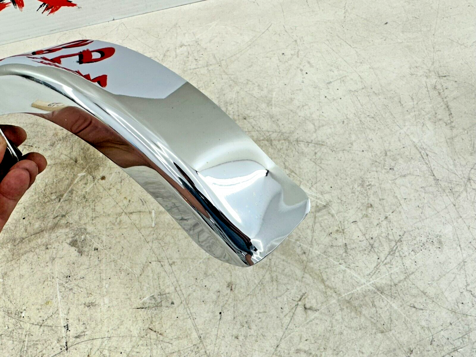 2002 HARLEY SOFTAIL Chrome Upper Belt Cover Guard