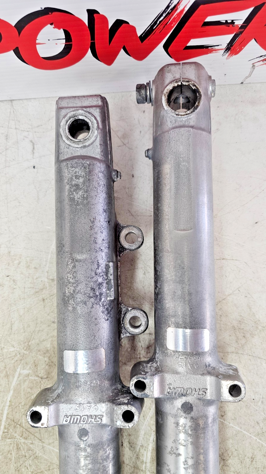 2000 Harley Davidson Sportster 883 Front Left Right Fork End Sliders Leg Tubes