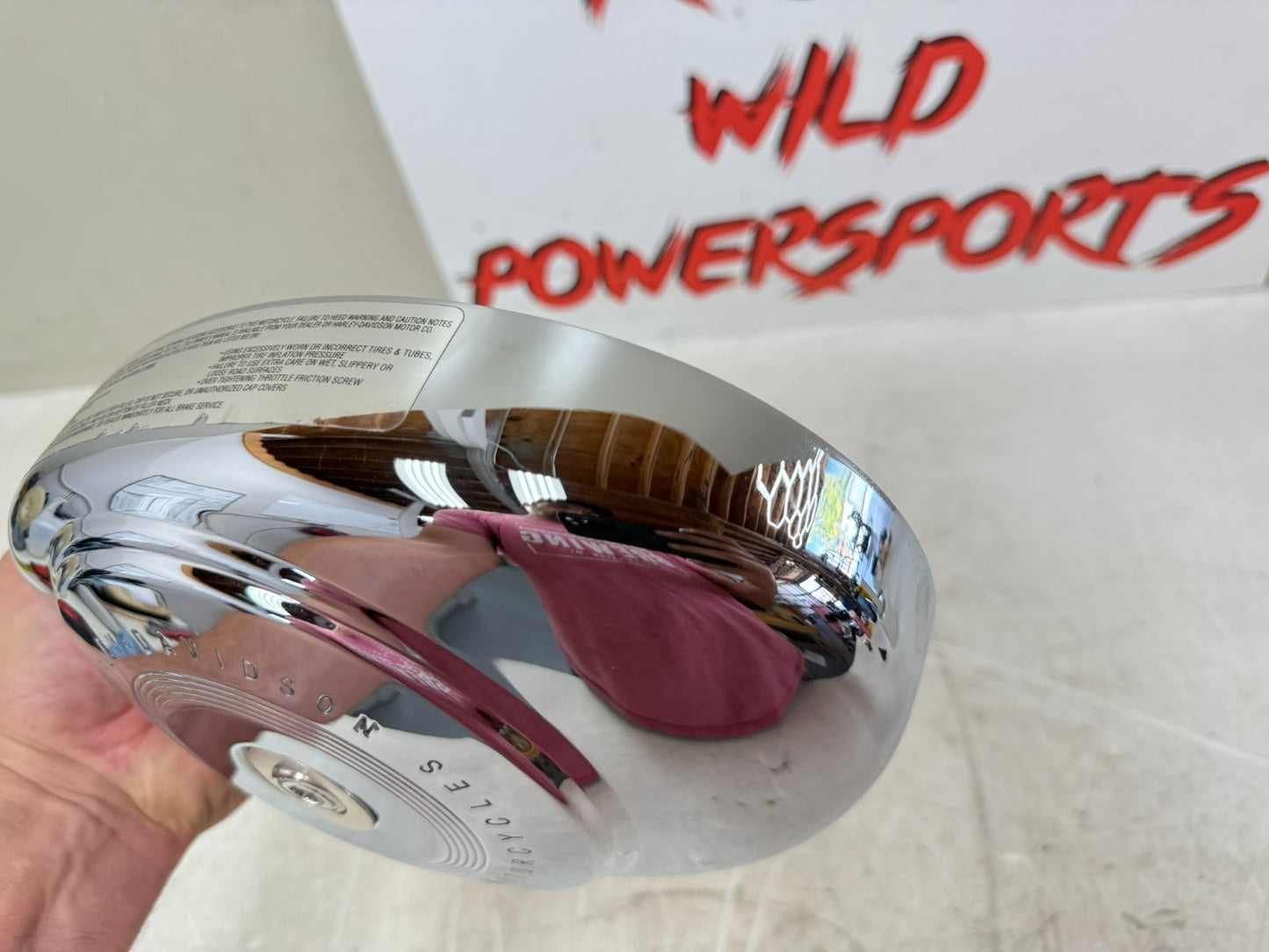 2003 HARLEY ELECTRA GLIDE 100th Anniversary Air Cleaner Housing Chrome Cover