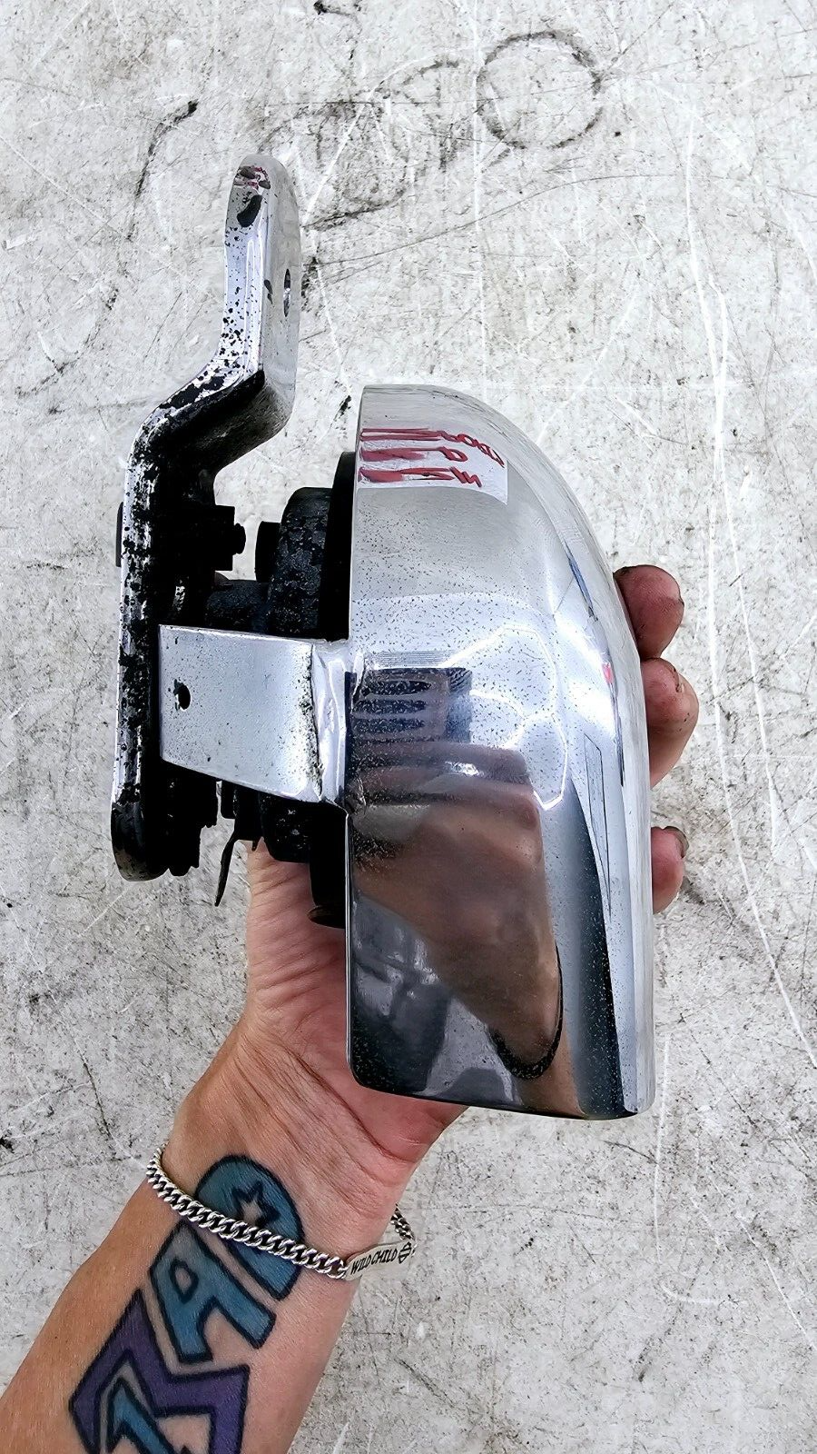 2000 Harley Davidson Sportster Horn + Chrome Cover