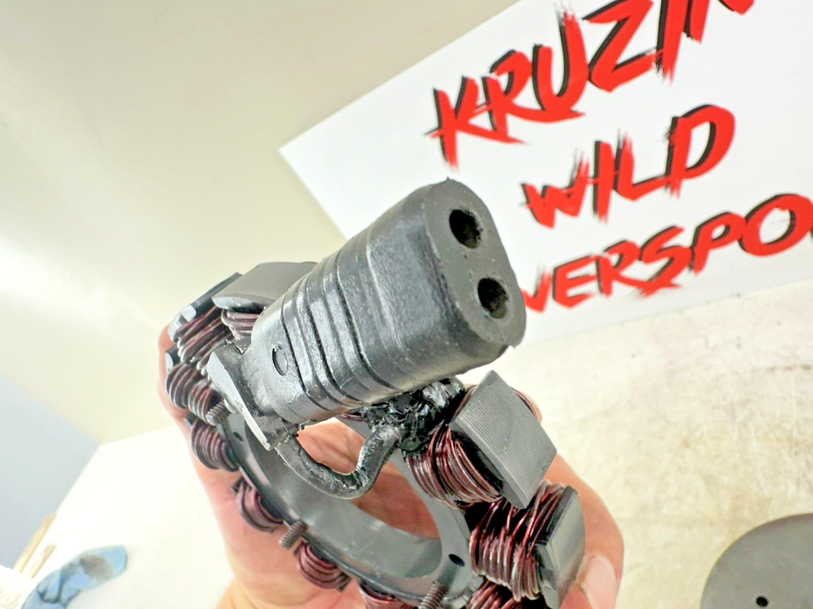 1997 HARLEY DYNA Magneto + Stator OEM HD 7K Miles